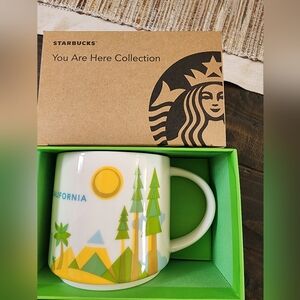 RETIRED Starbucks You Are Here Collection California